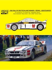 Hasegawa 20806: Car scale model kit 1/24 scale - Lancia 037 Rally